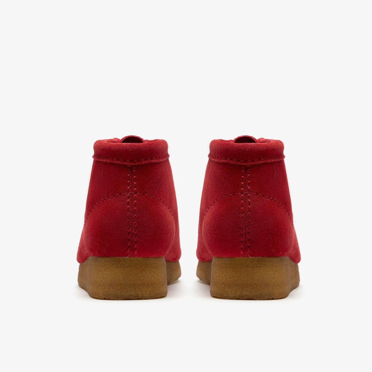 Wallabee Boot Red Suede