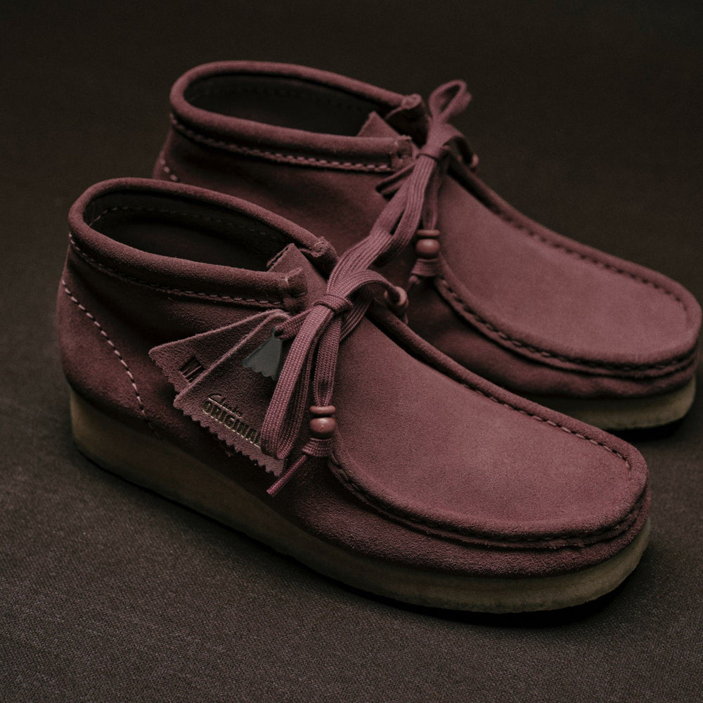 Wallabee Boot Rose Brown Suede
