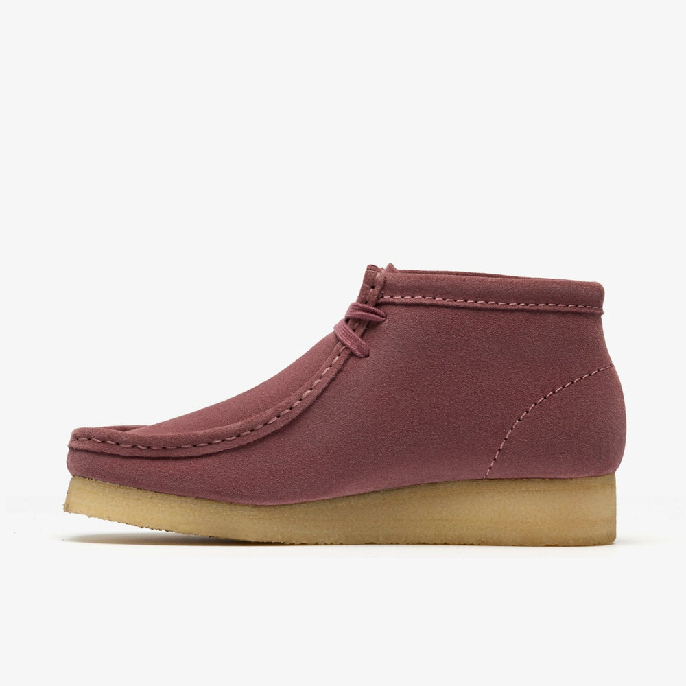 Wallabee Boot Rose Brown Suede