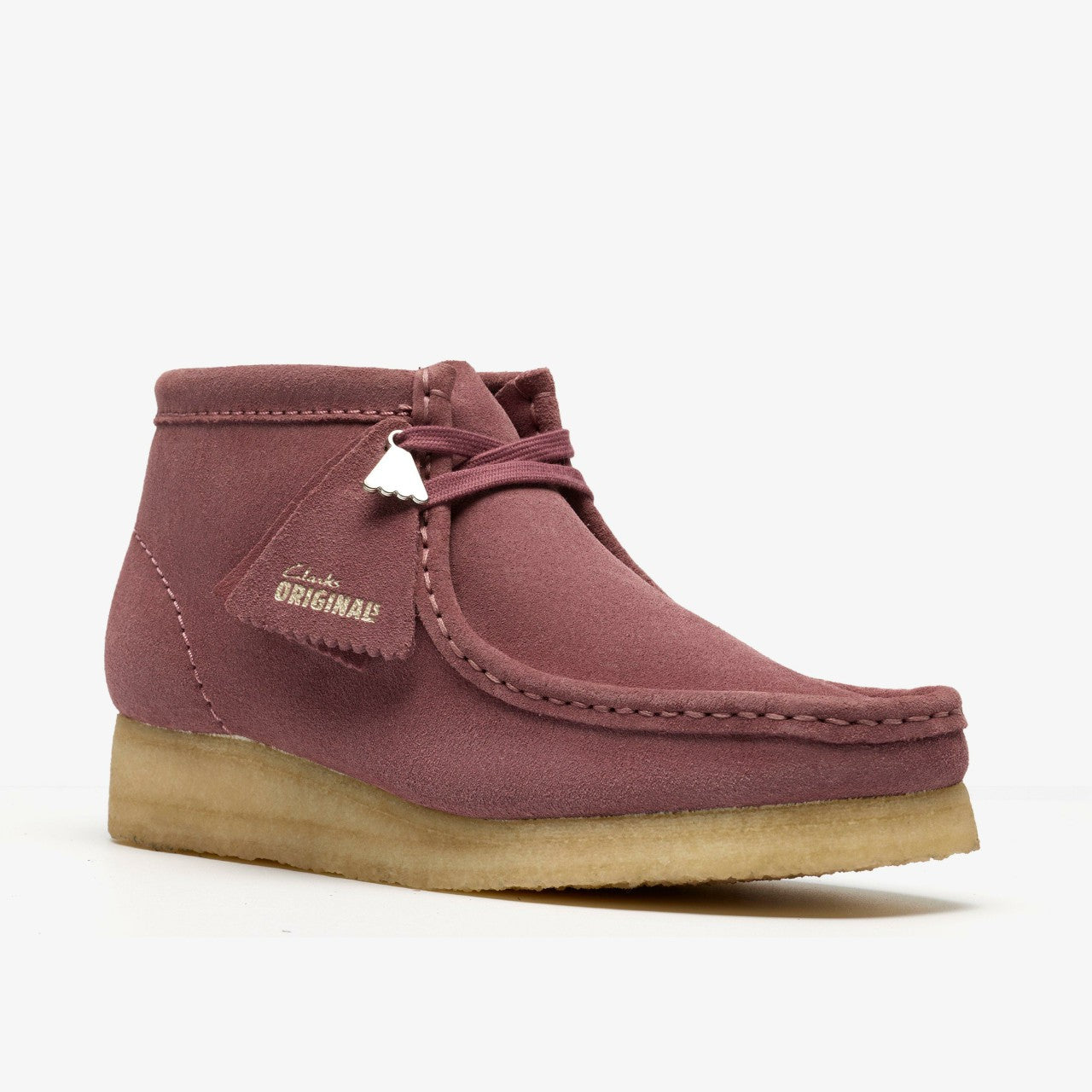 Wallabee Boot Rose Brown Suede
