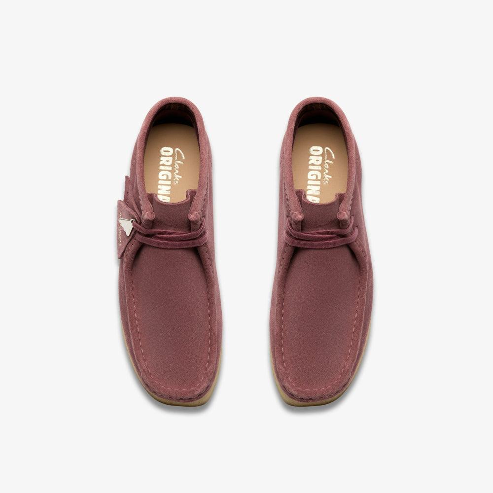 Wallabee Boot Rose Brown Suede