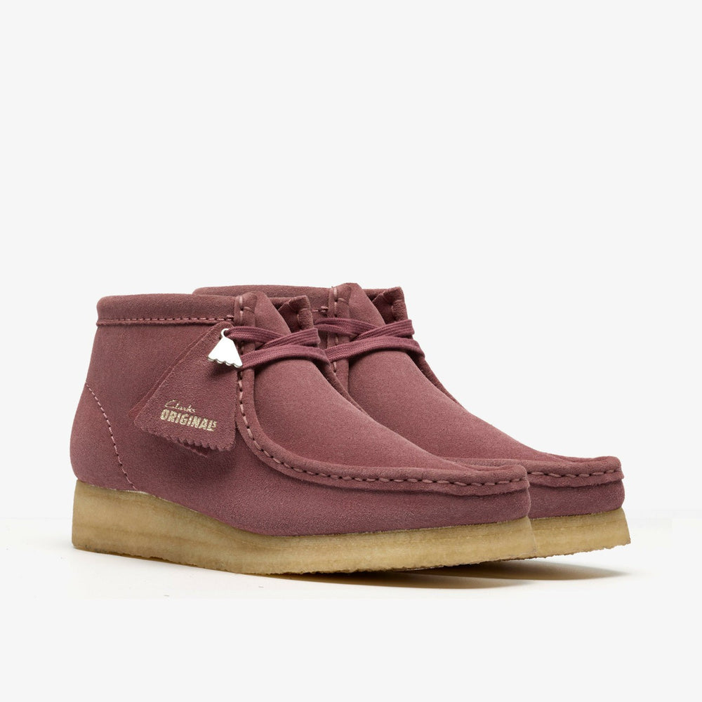 Wallabee Boot Rose Brown Suede