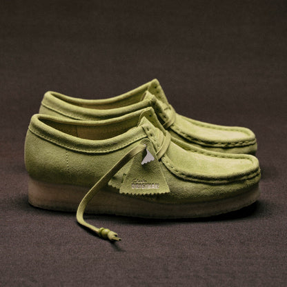 Wallabee Lime Suede