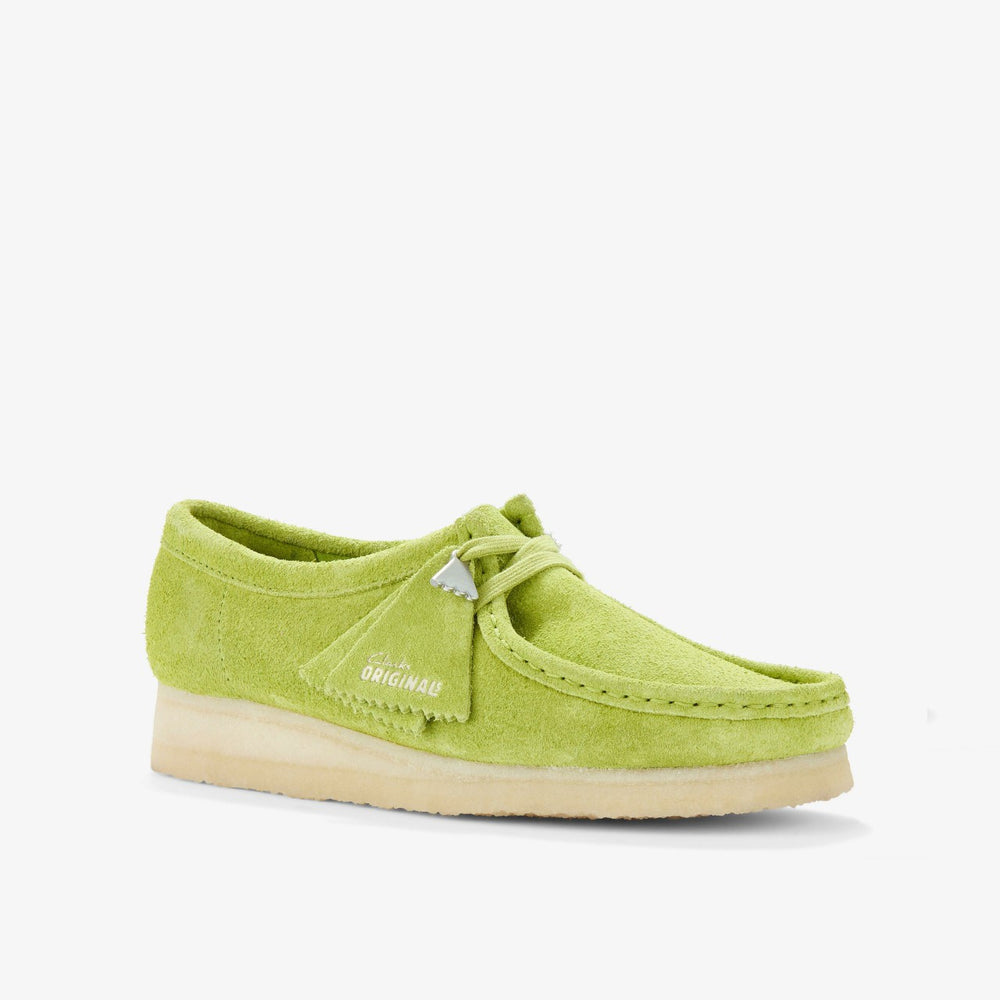 Wallabee Lime Suede