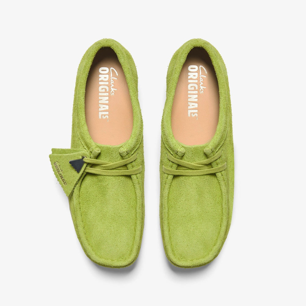 Wallabee Lime Suede