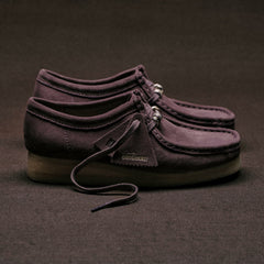 Wallabee Plum Suede