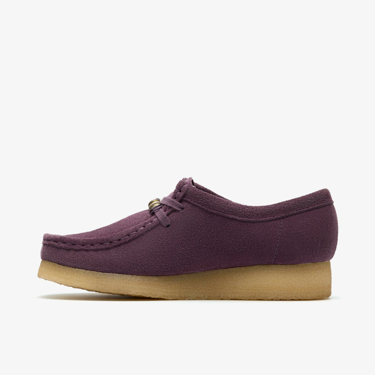 Wallabee Plum Suede