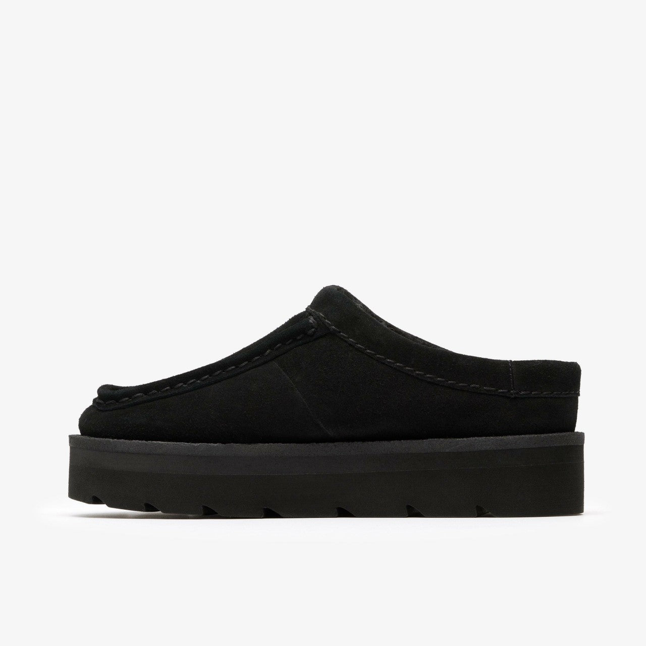 Meare Mule Black Suede Warmlined