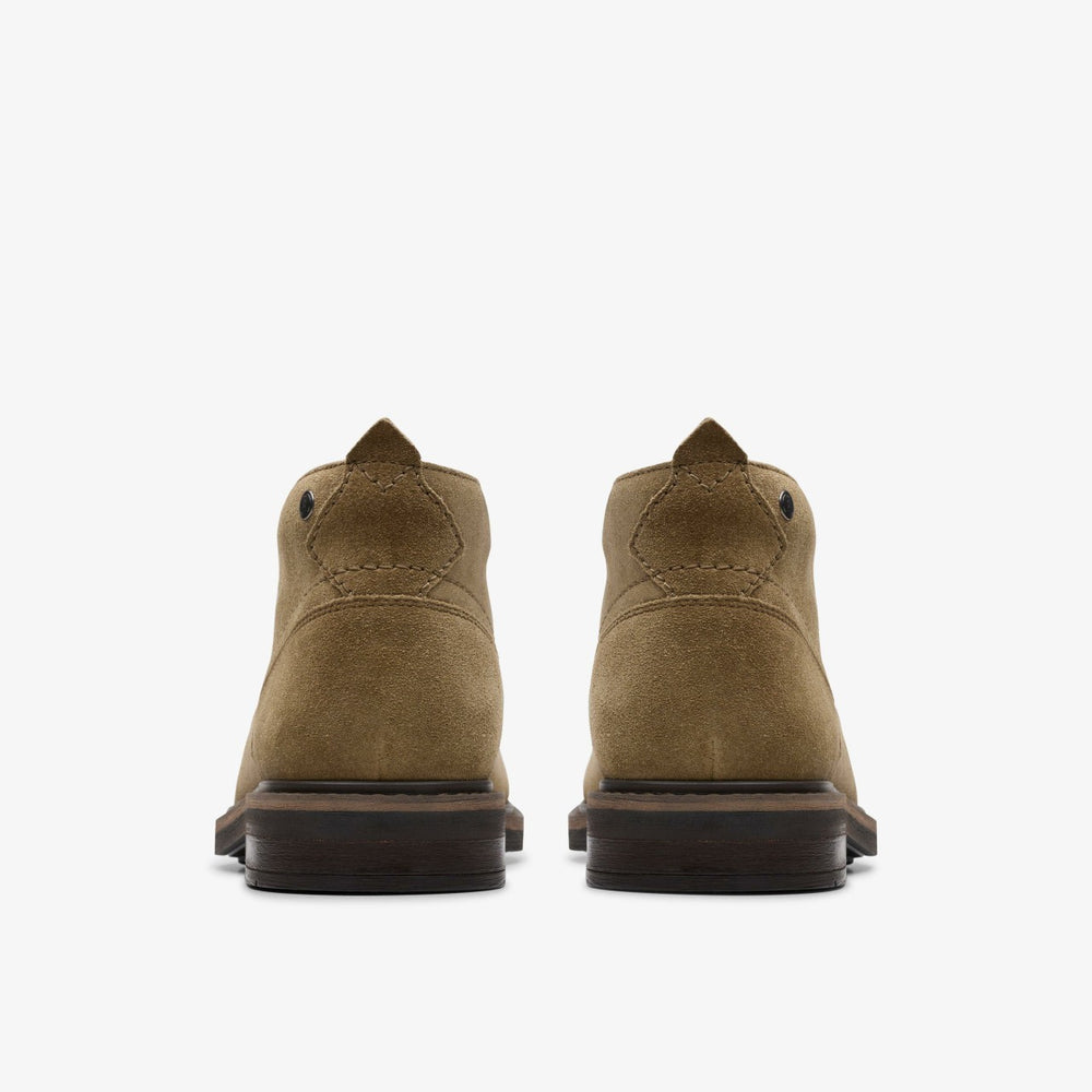 Newford Mid Dark Sand Suede