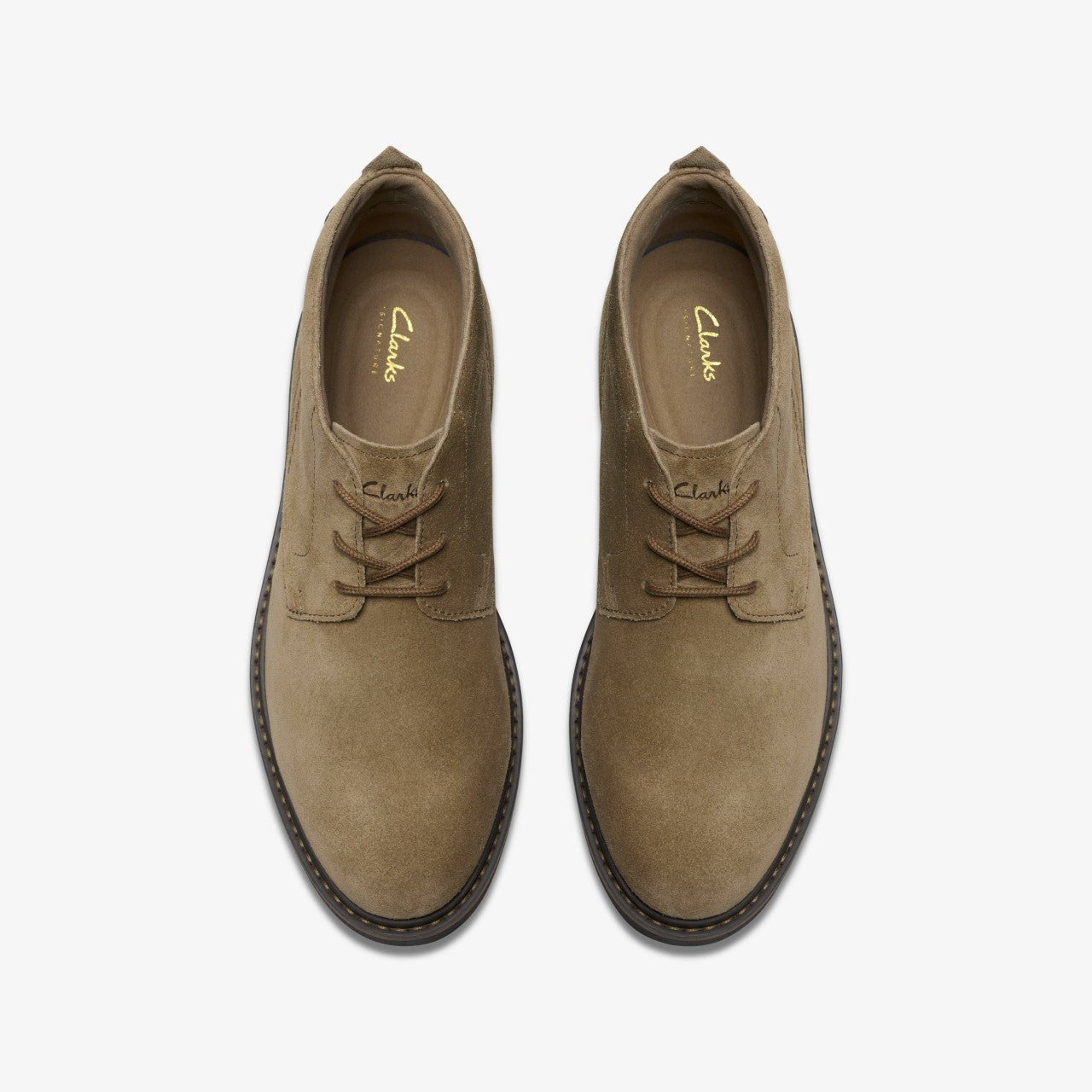Newford Mid Dark Sand Suede