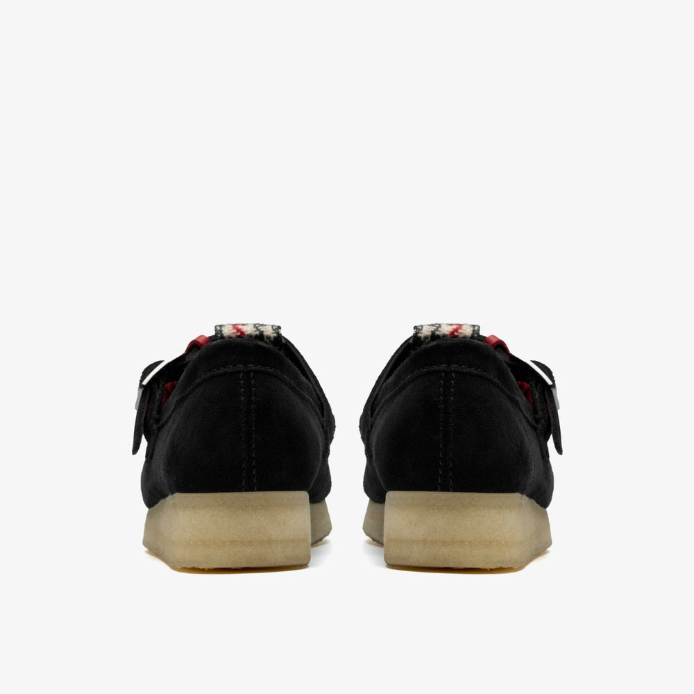 Wallabee T Bar Black Tweed Combination