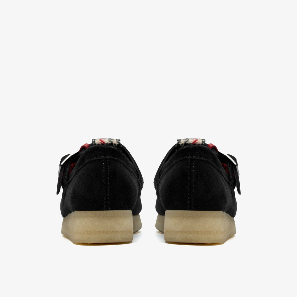 Wallabee T Bar Black Tweed Combination