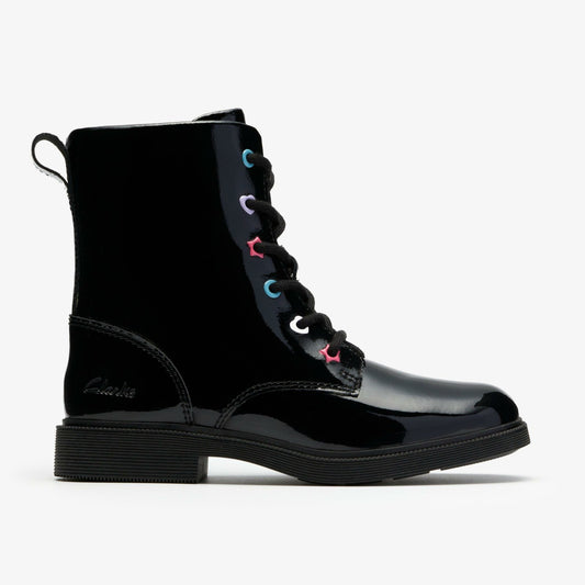 Oaklyn Charm Kid Black Patent