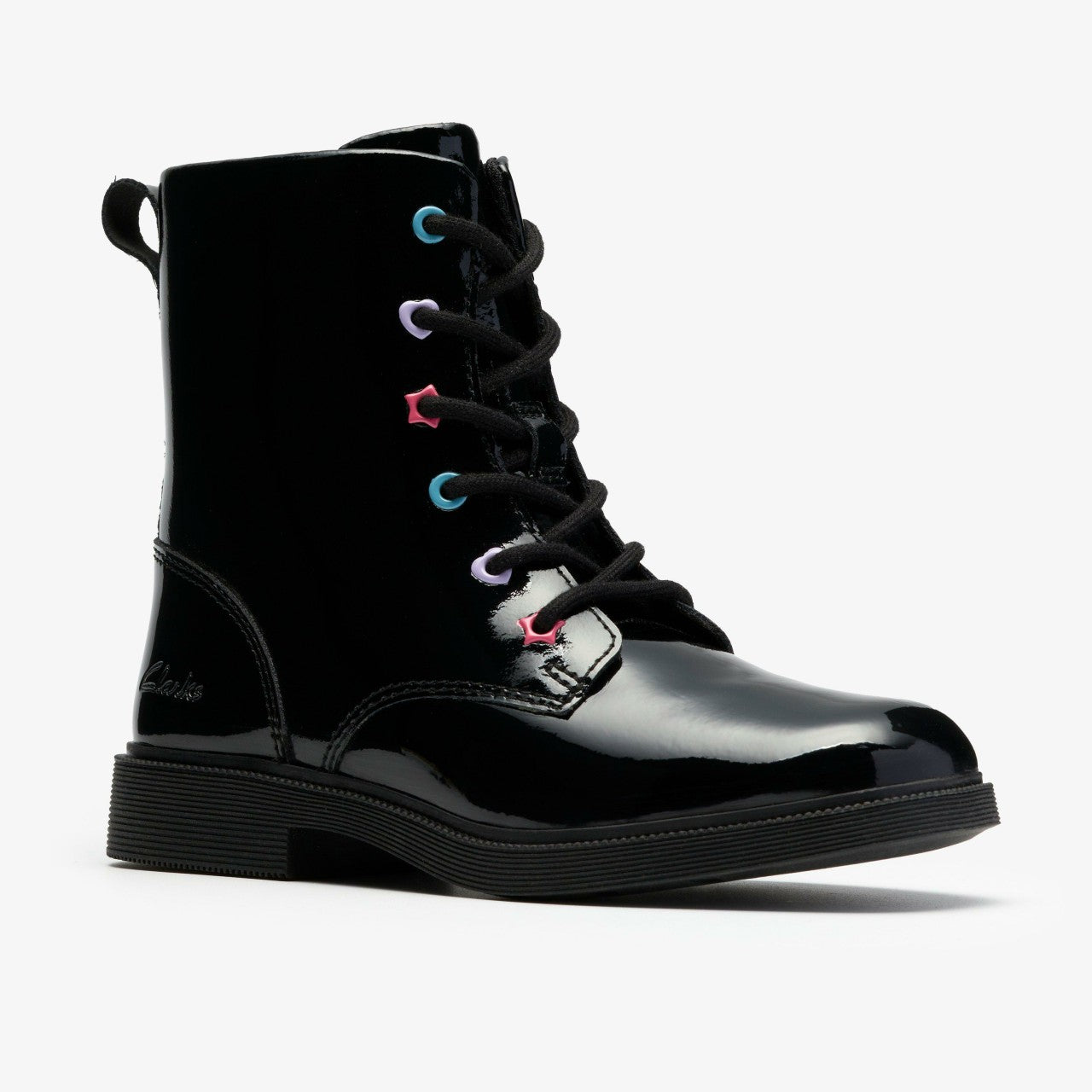 Oaklyn Charm Kid Black Patent
