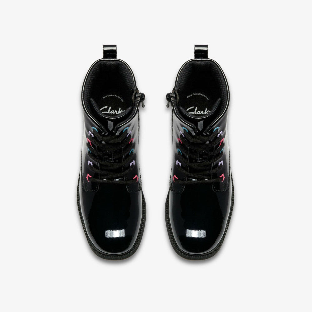 Oaklyn Charm Kid Black Patent
