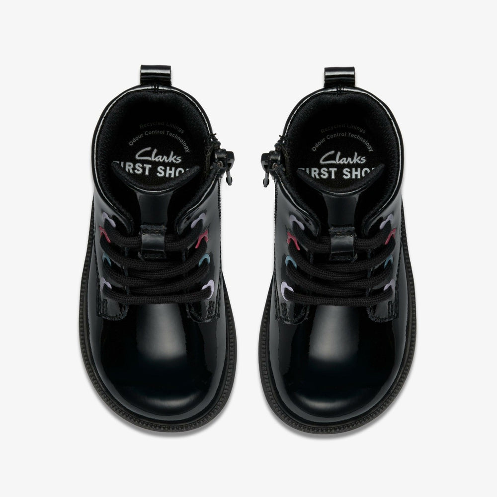 Oaklyn Charm Toddler Black Patent