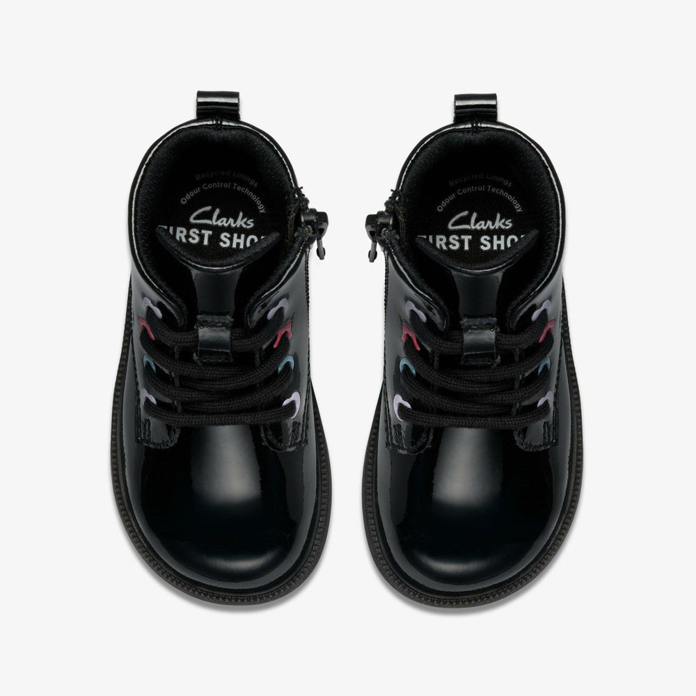 Oaklyn Charm Toddler Black Patent