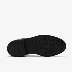 Newford Lace Boot Black Leather