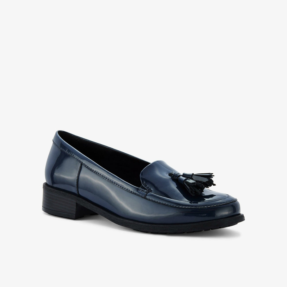 Havisham Edge Loafer Navy Patent