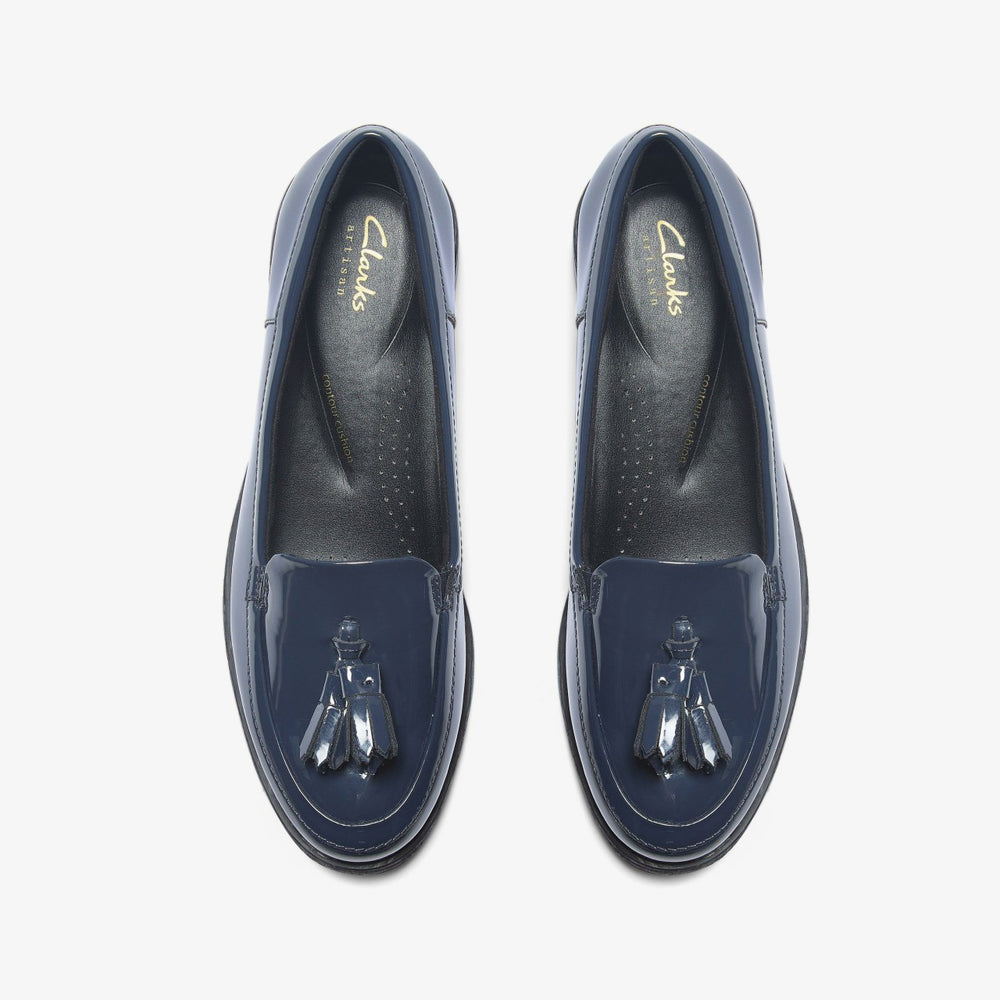 Havisham Edge Loafer Navy Patent