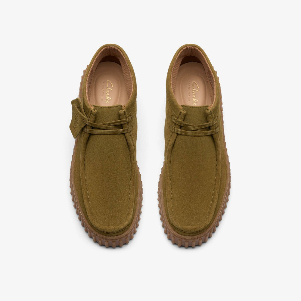 Torhill Moss Olive Suede