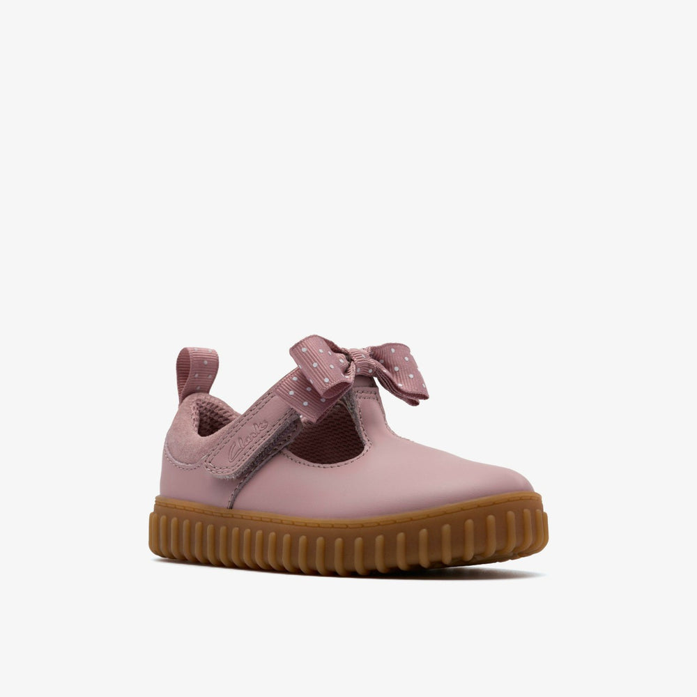 Cove Bow Toddler Dusty Pink