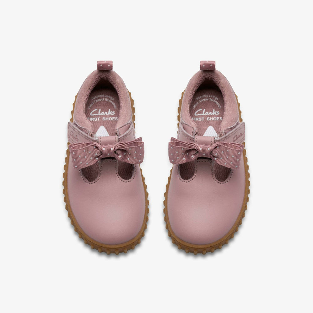 Cove Bow Toddler Dusty Pink