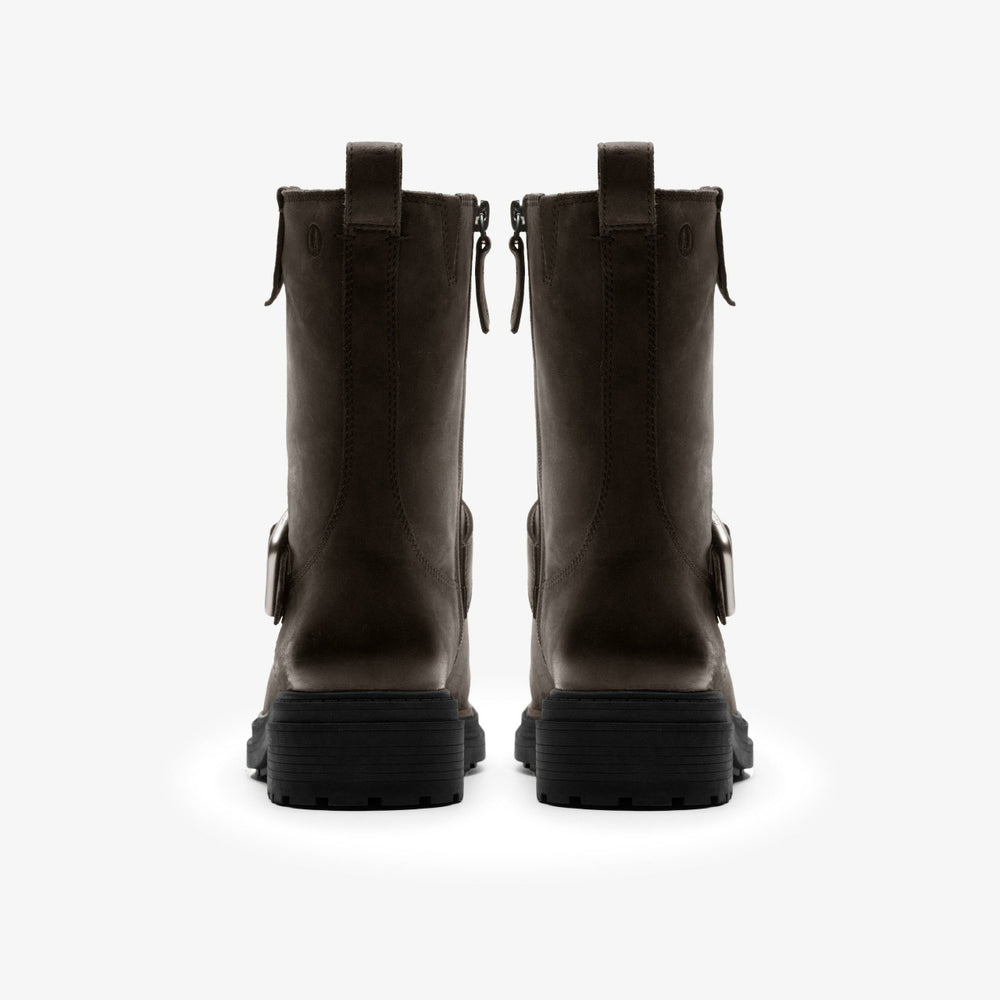 Orinoco 3 Bay Dark Grey Leather