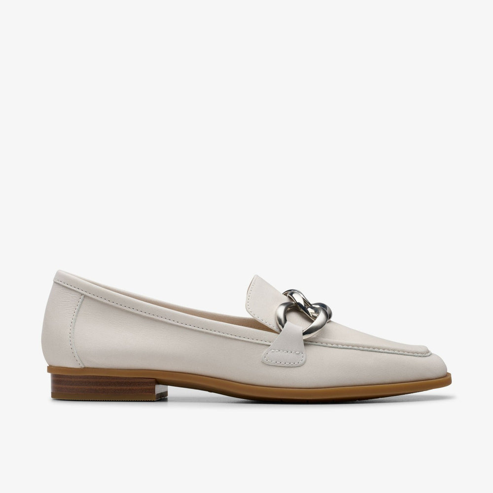 Sarafyna Iris Off White Leather