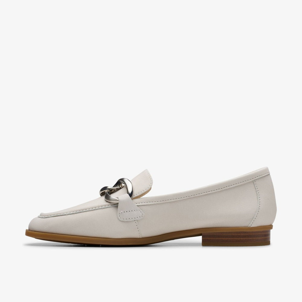 Sarafyna Iris Off White Leather