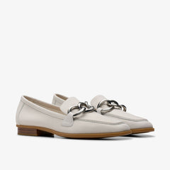 Sarafyna Iris Off White Leather