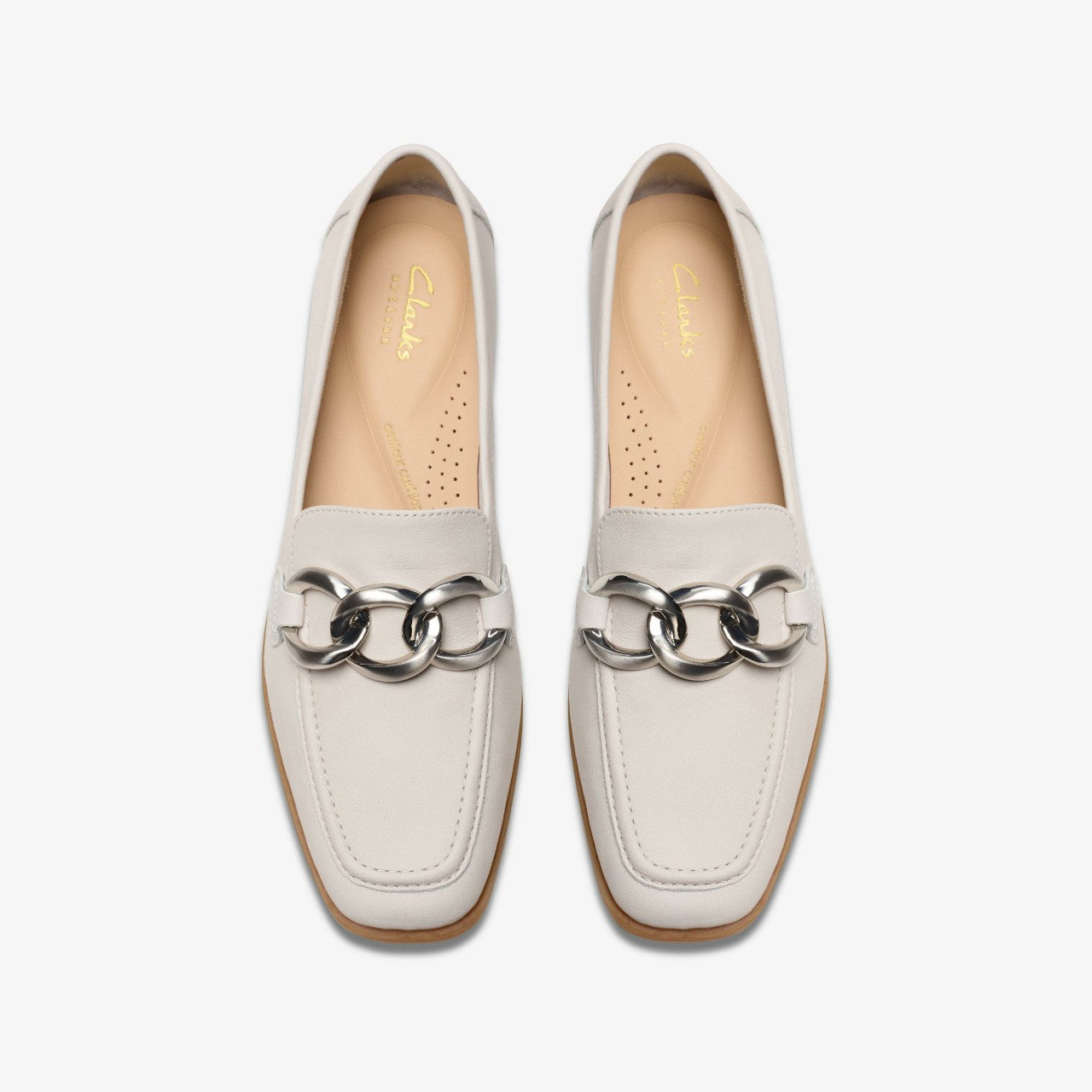 Sarafyna Iris Off White Leather