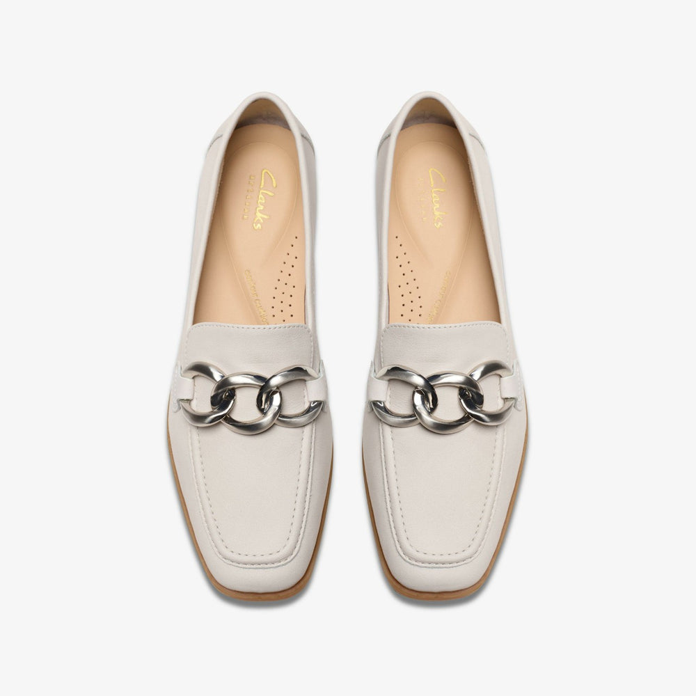 Sarafyna Iris Off White Leather