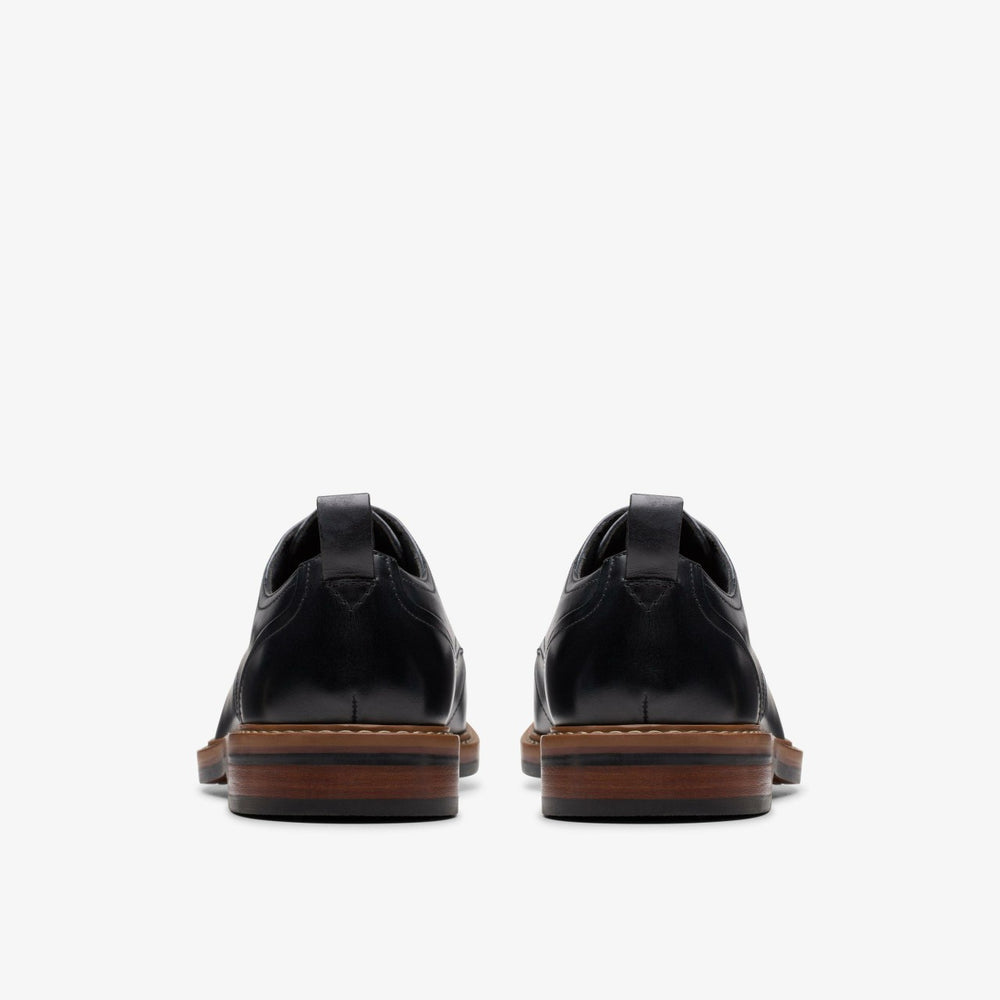 Aldwin Lace Black Leather