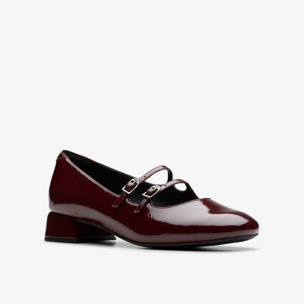 Daiss 30 Shine Burgundy Patent