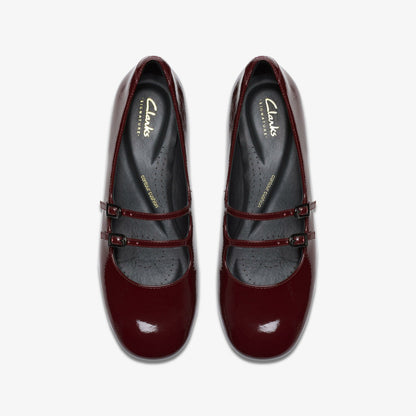 Daiss 30 Shine Burgundy Patent