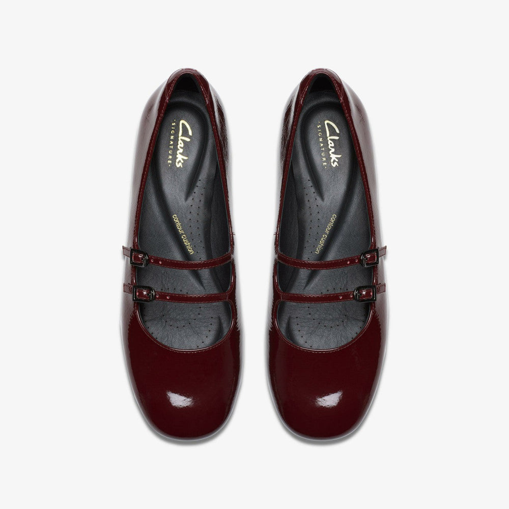Daiss 30 Shine Burgundy Patent