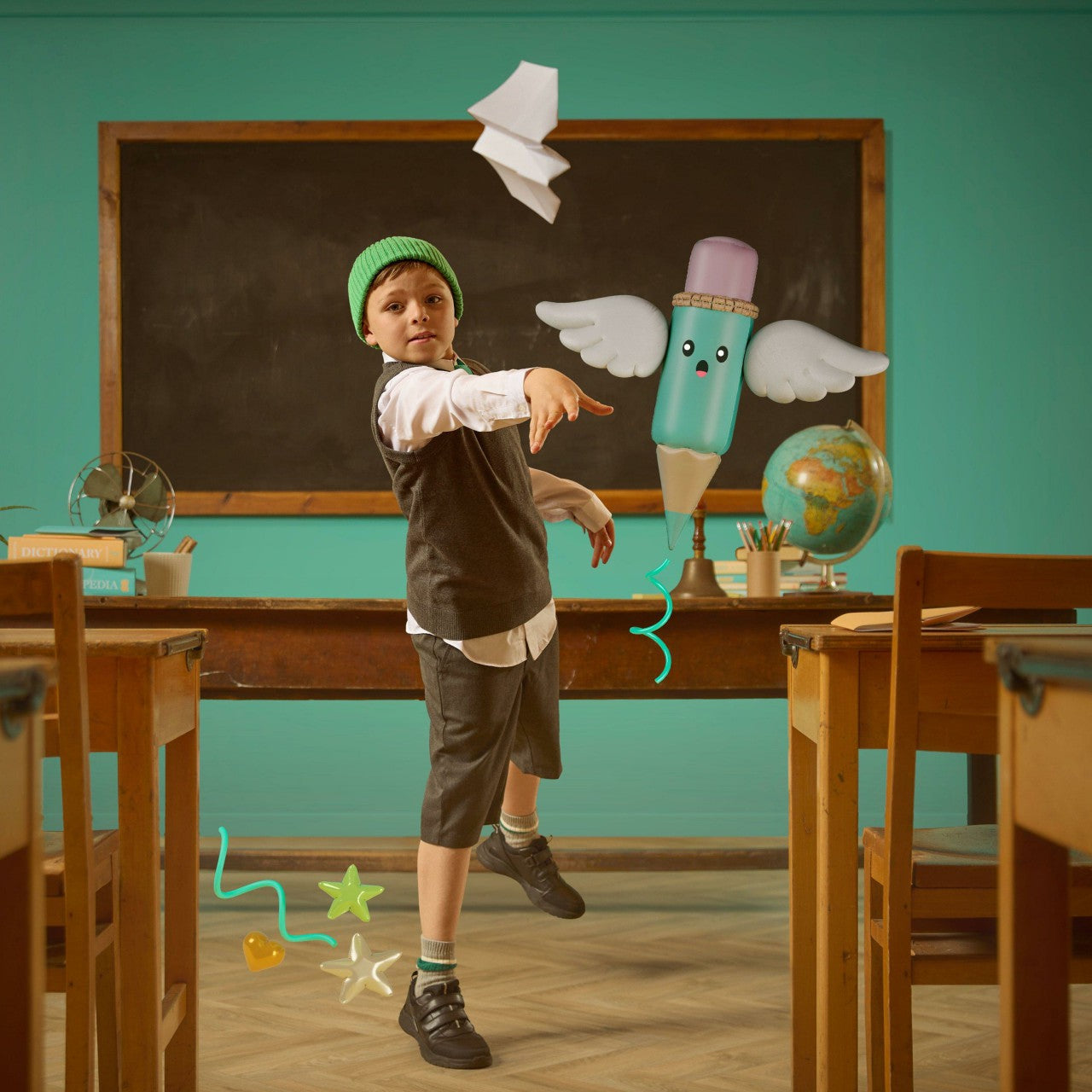 Feather Shine Kid Black