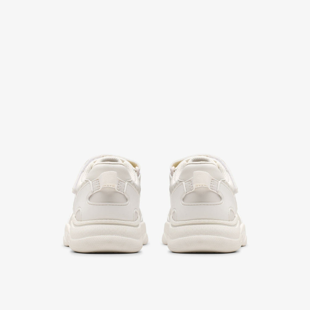 Feather Pace Kid White