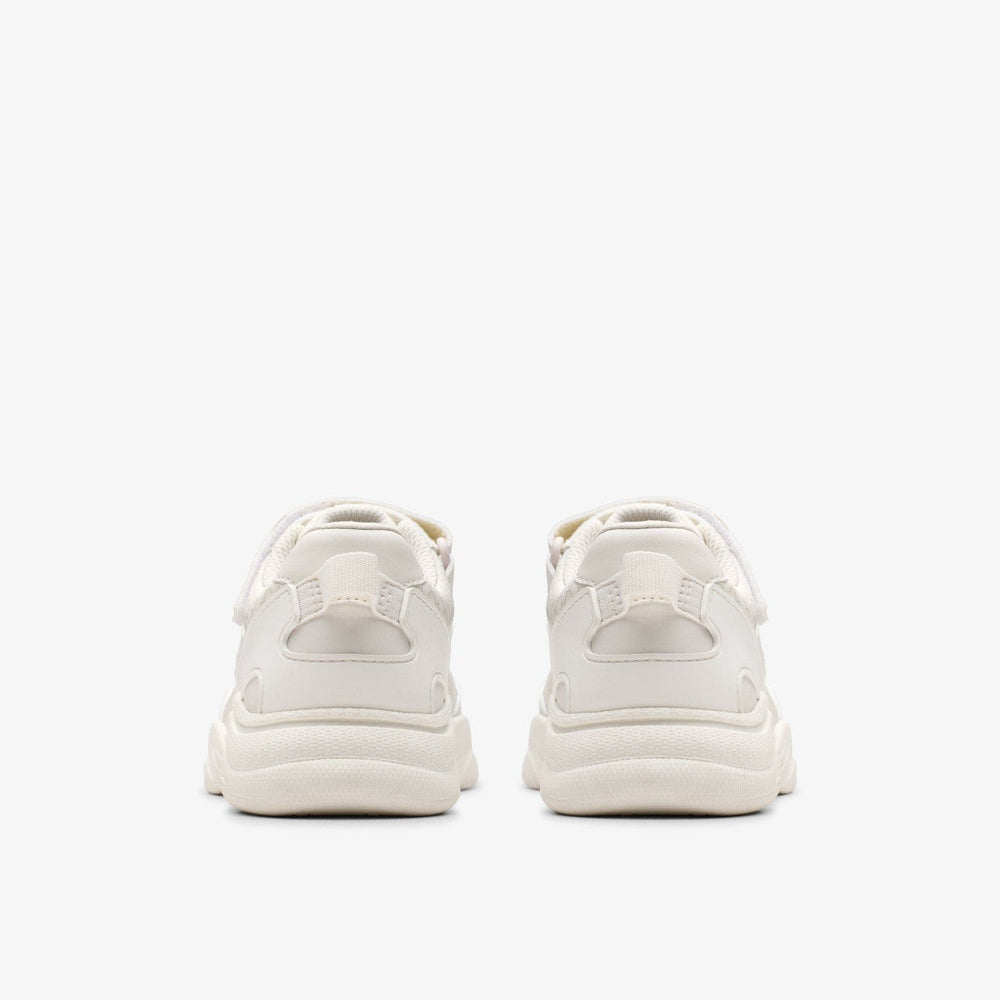 Feather Pace Kid White