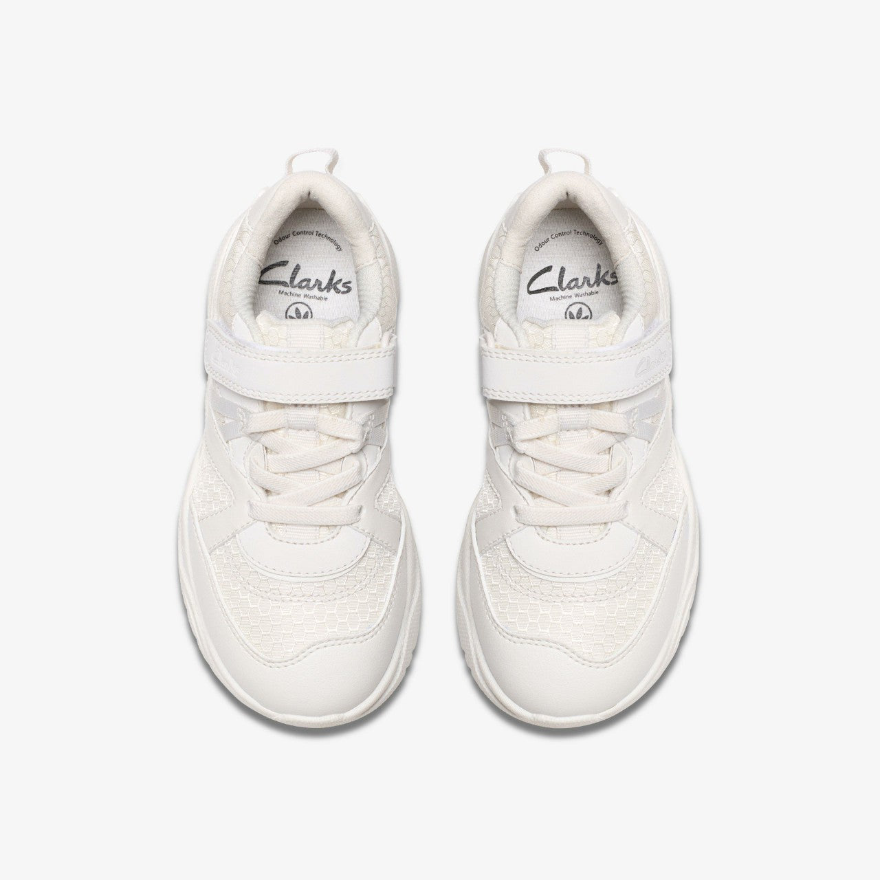 Feather Pace Kid White