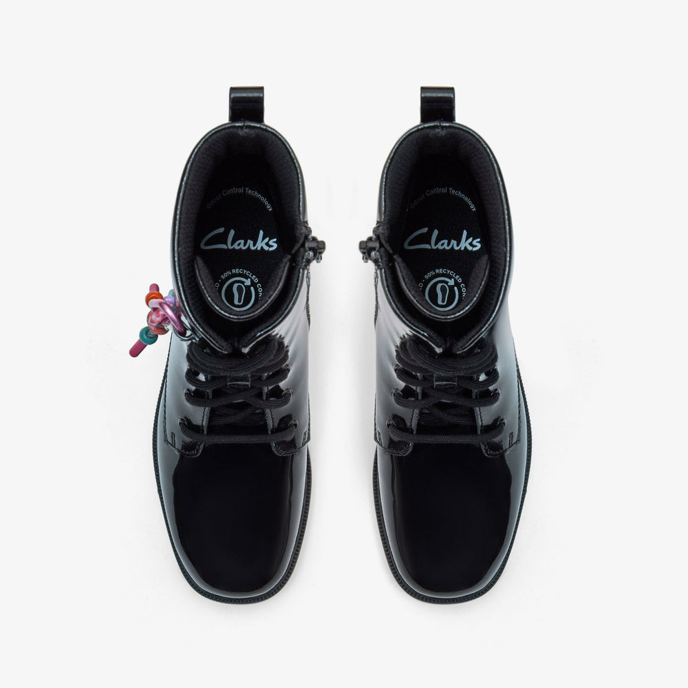 Oaklyn Charm Older Black Patent