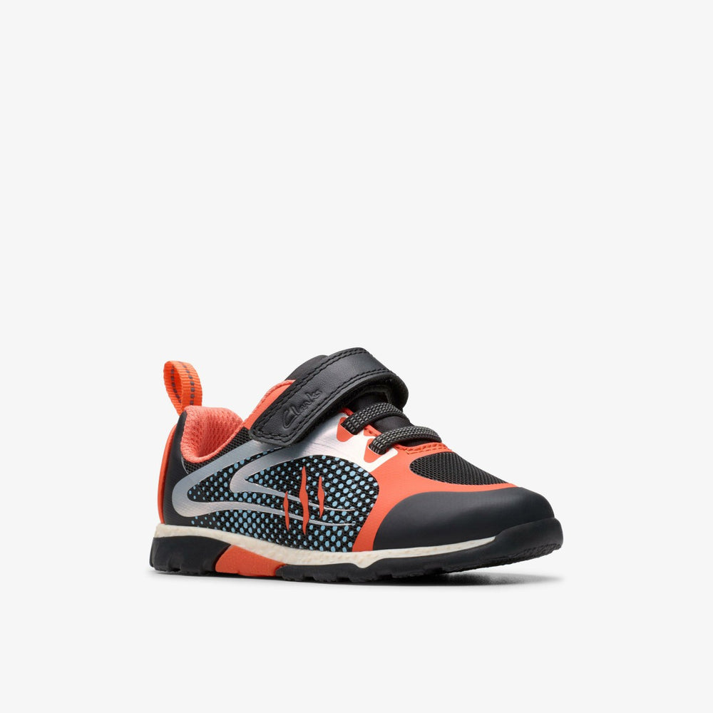 Steggy 2 Fly Toddler Black/Orange
