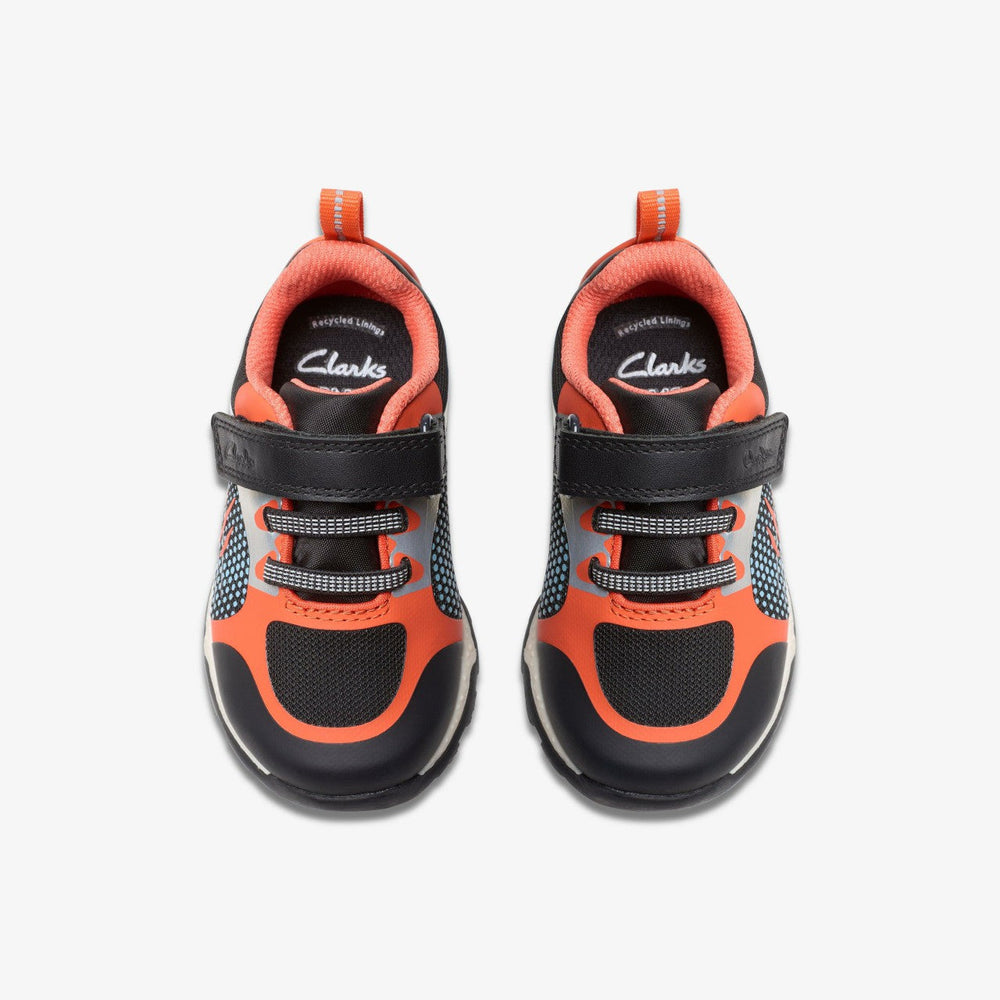 Steggy 2 Fly Toddler Black/Orange