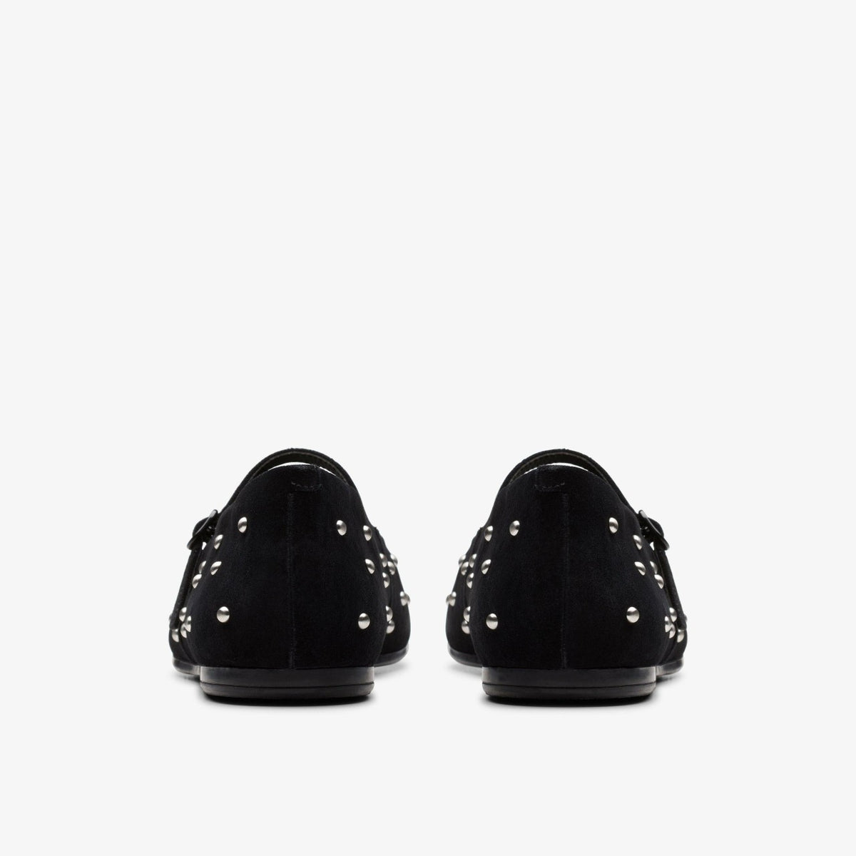 Livia Stud Black Suede