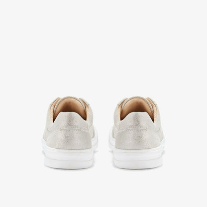 Makea Court Metallic Leather