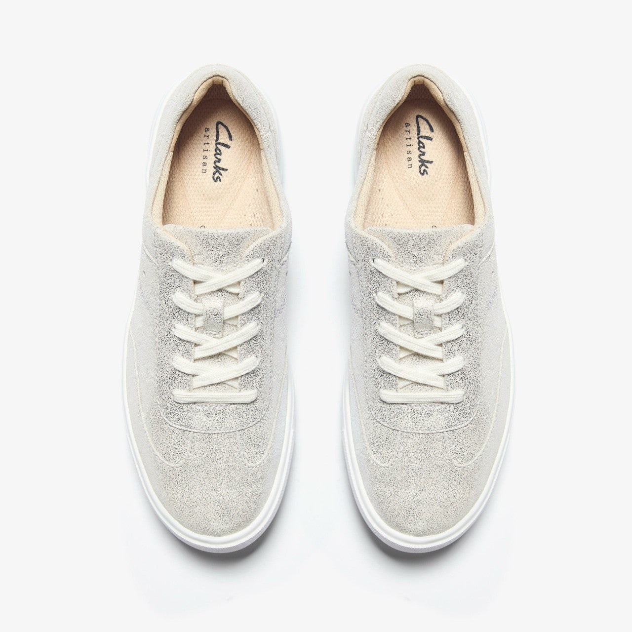 Makea Court Metallic Leather