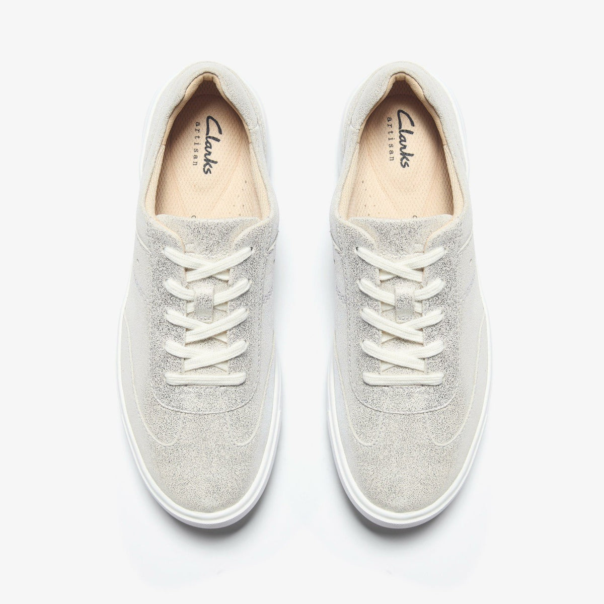 Makea Court Metallic Leather