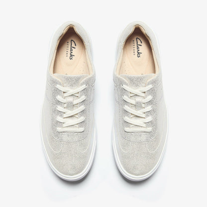 Makea Court Metallic Leather