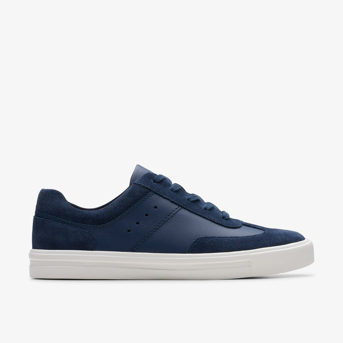Makea Court Navy Leather